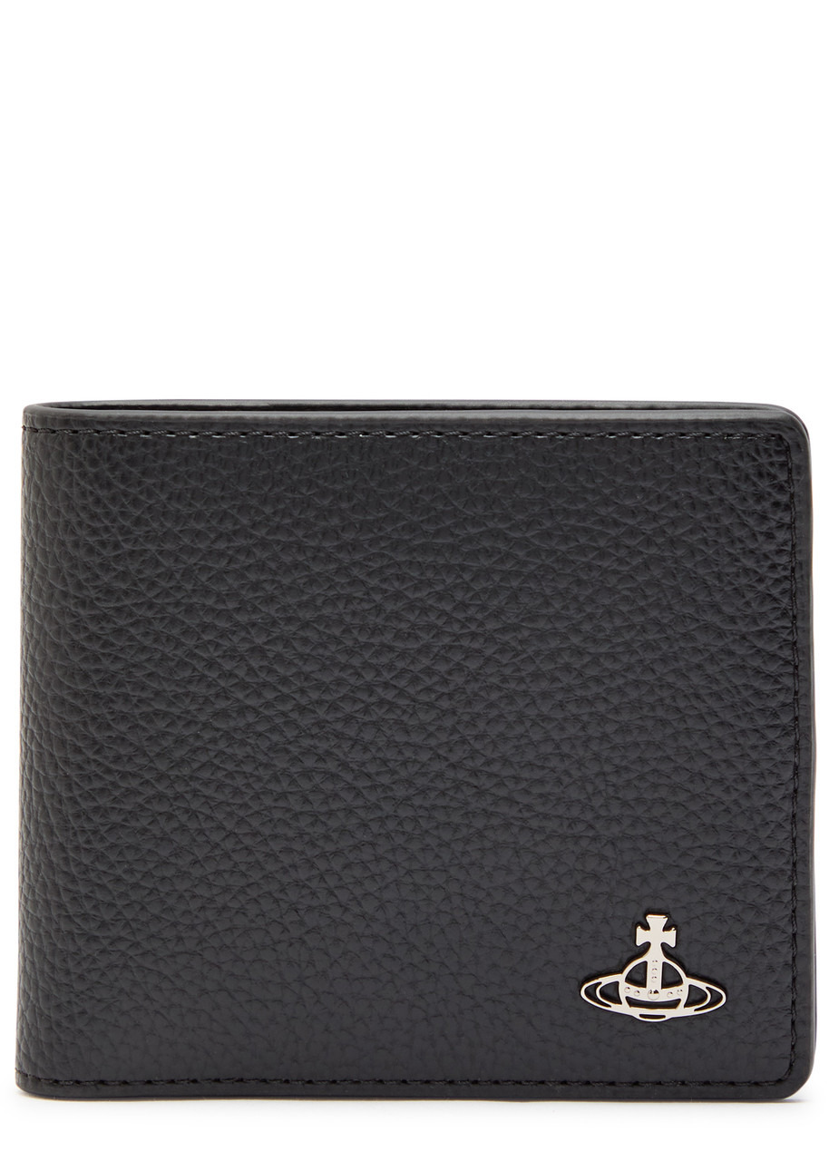 Vivienne Westwood Orb Pebbled Leather Wallet - 1