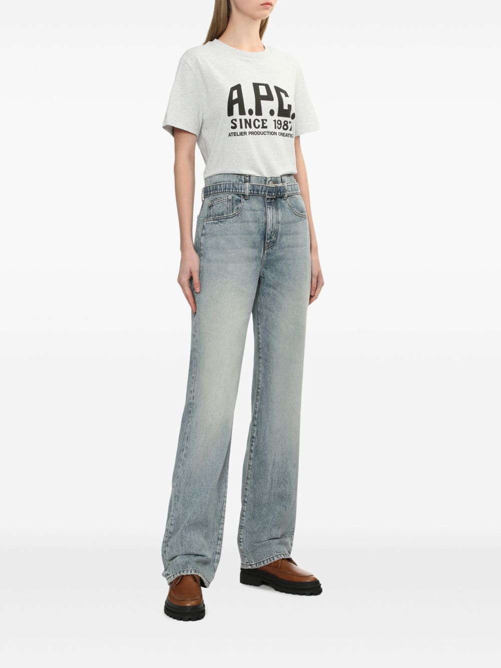 logo-print T-shirt - 2