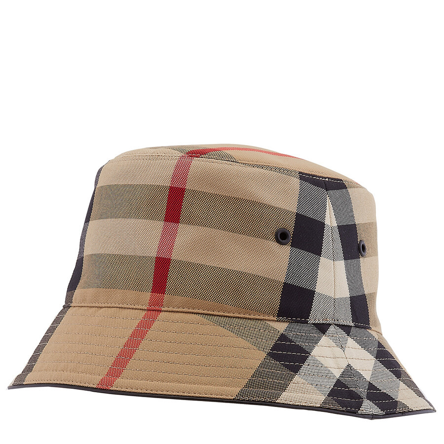 Burberry Men's Vintage Check Bucket Hat - 4