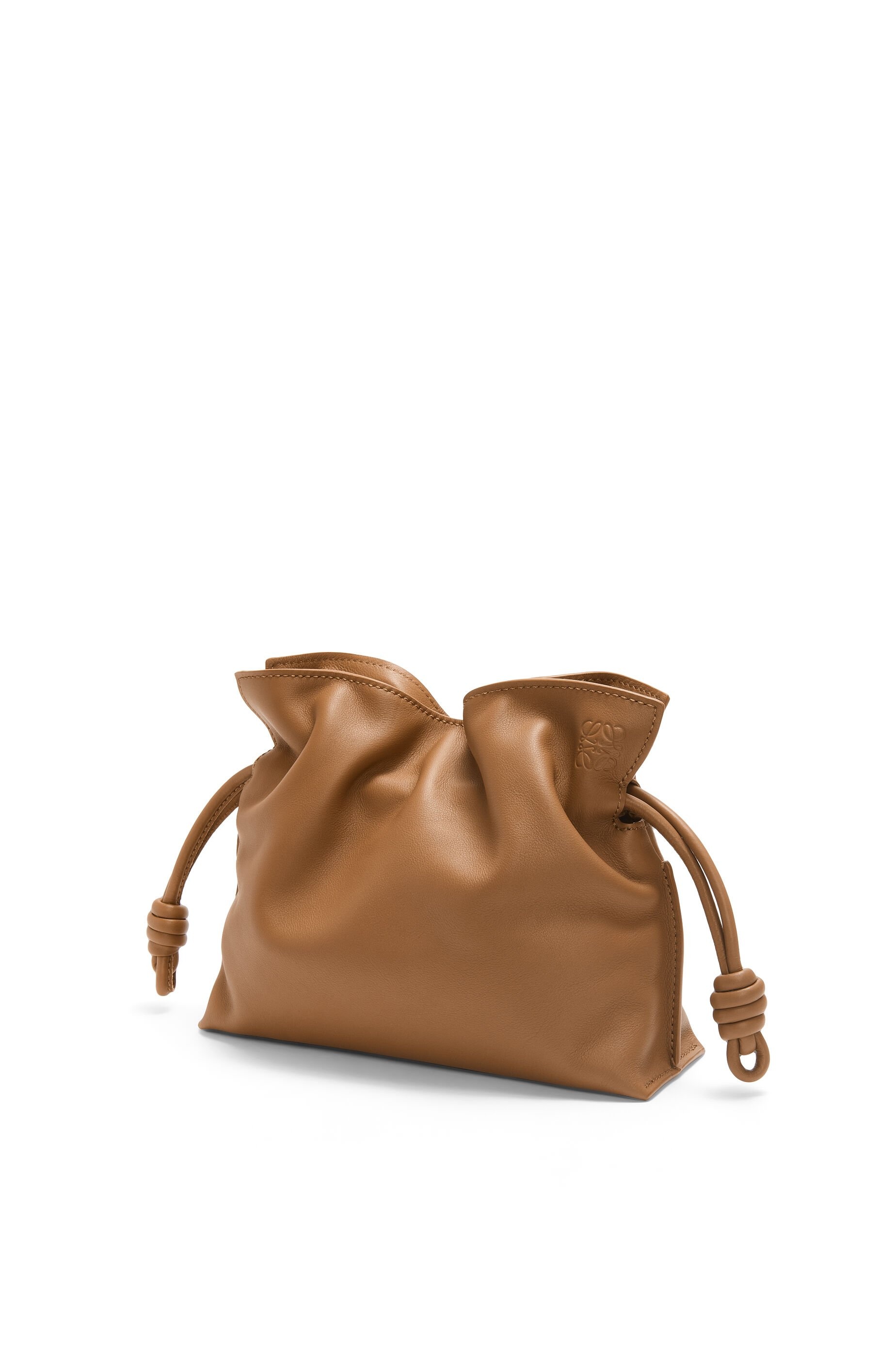 Lemur mini Flamenco clutch in nappa calfskin - 6