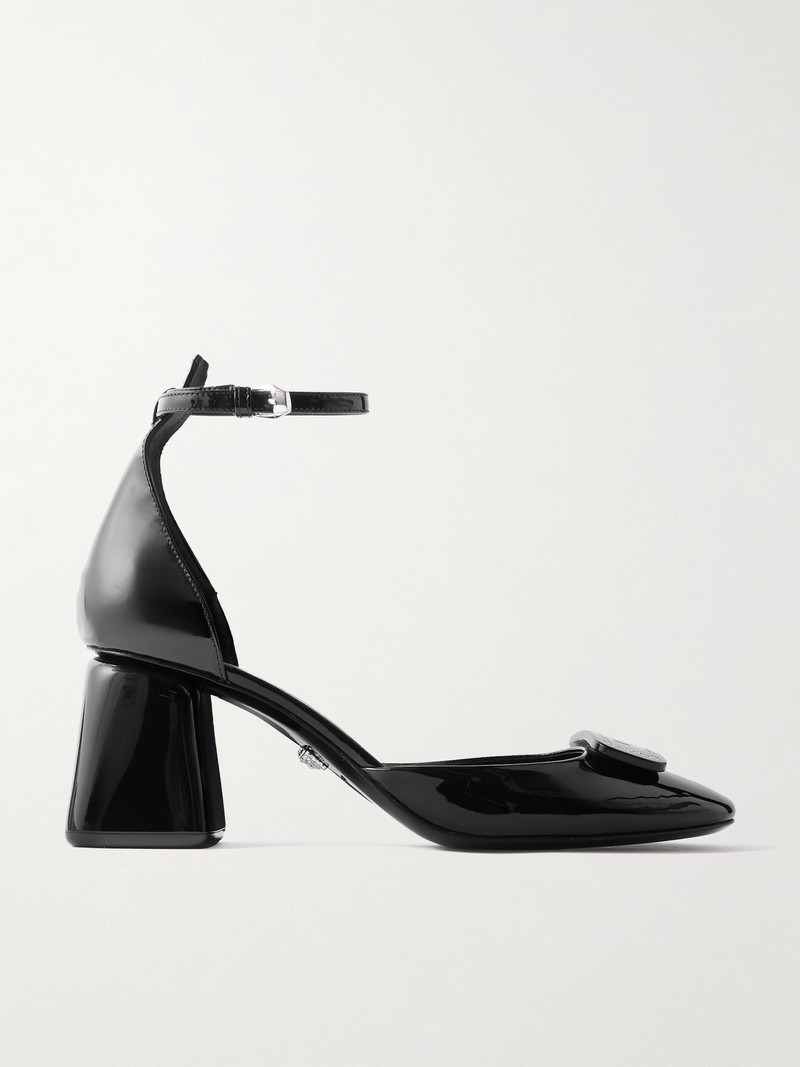 Barret Embellished Patent-leather Pumps 1