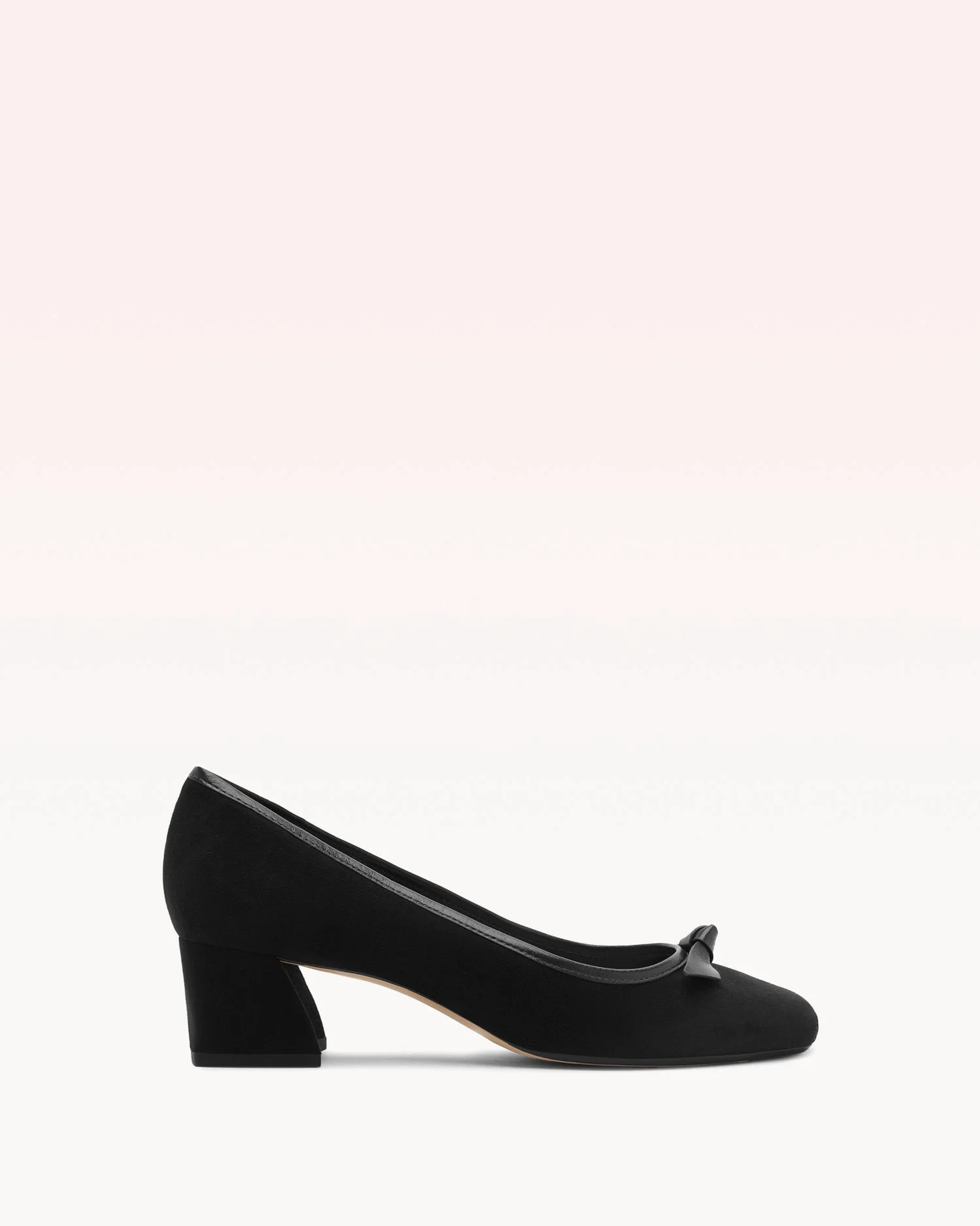 CLARITA SQUARE PUMP 45 BLACK - 1