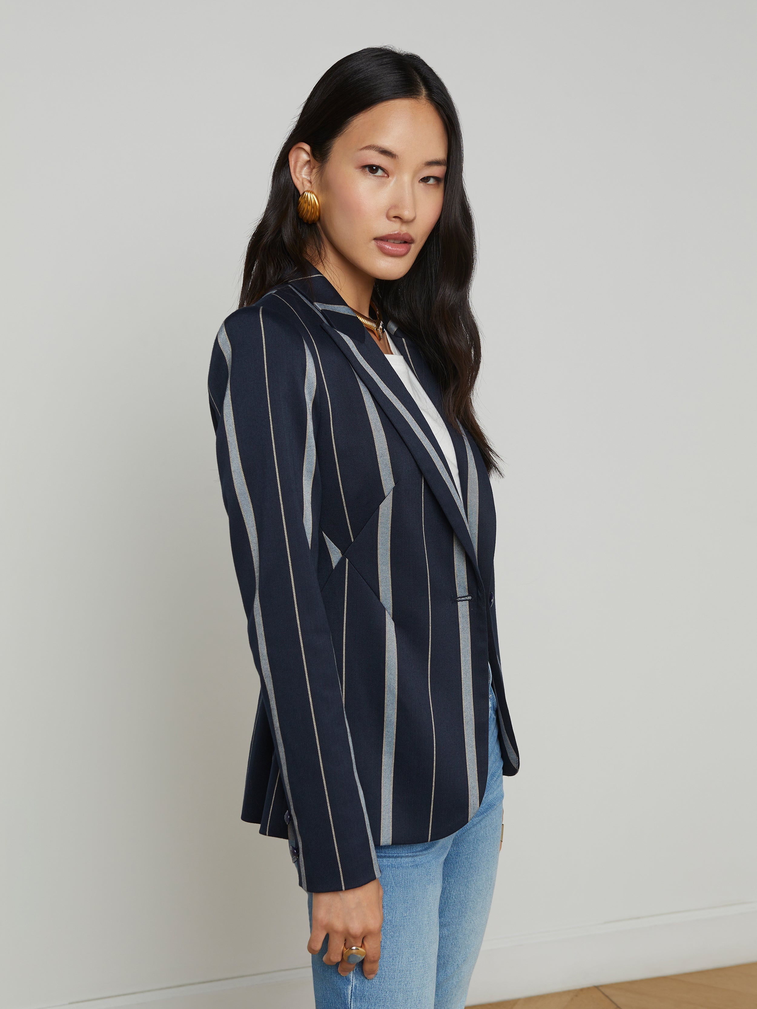 Clementine Striped Blazer - 4