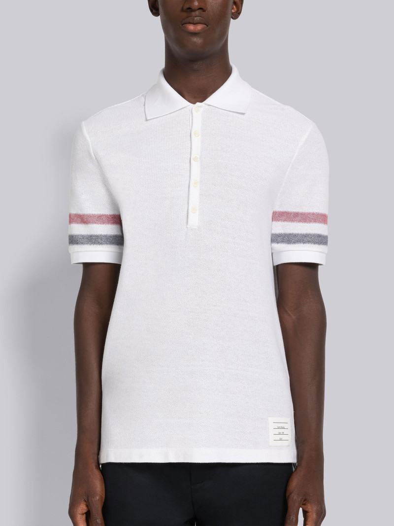 RWB Stripe cotton polo shirt 1