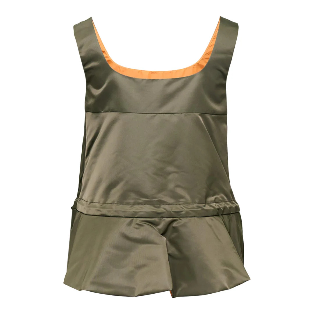 Nylon Twill Tank Top - 2