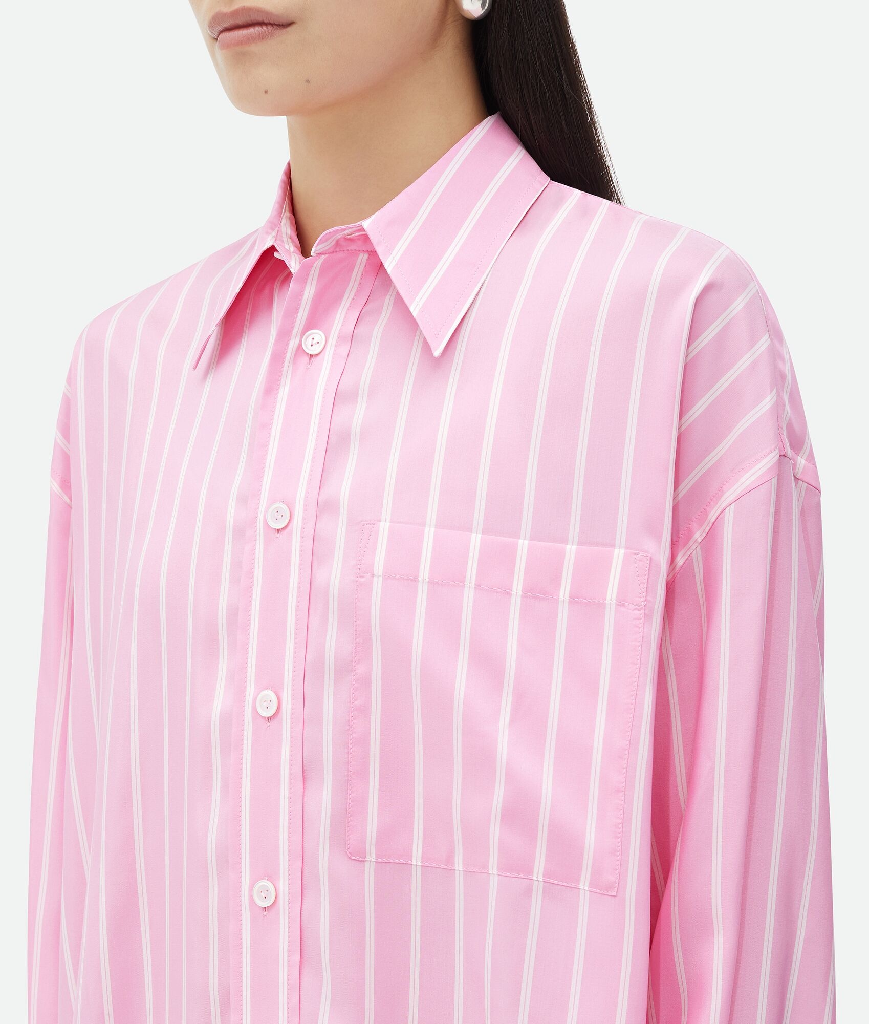 Silk Striped Shirt - 4
