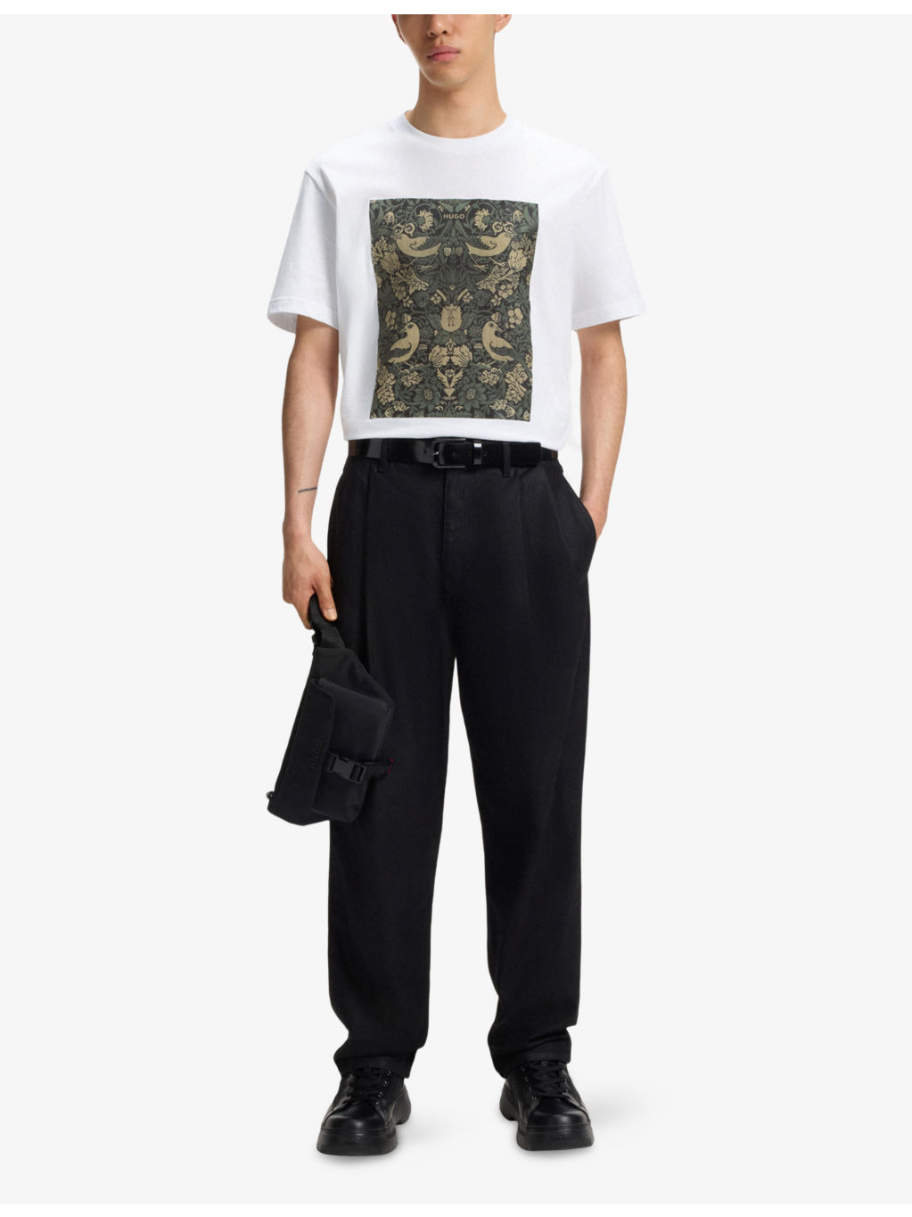 Graphic-Print Short-Sleeve Cotton T-Shirt - 2