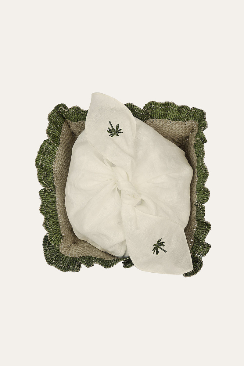 Johanna Ortiz Mushroom Mandala Mini Bread Basket Set of 4 outlook