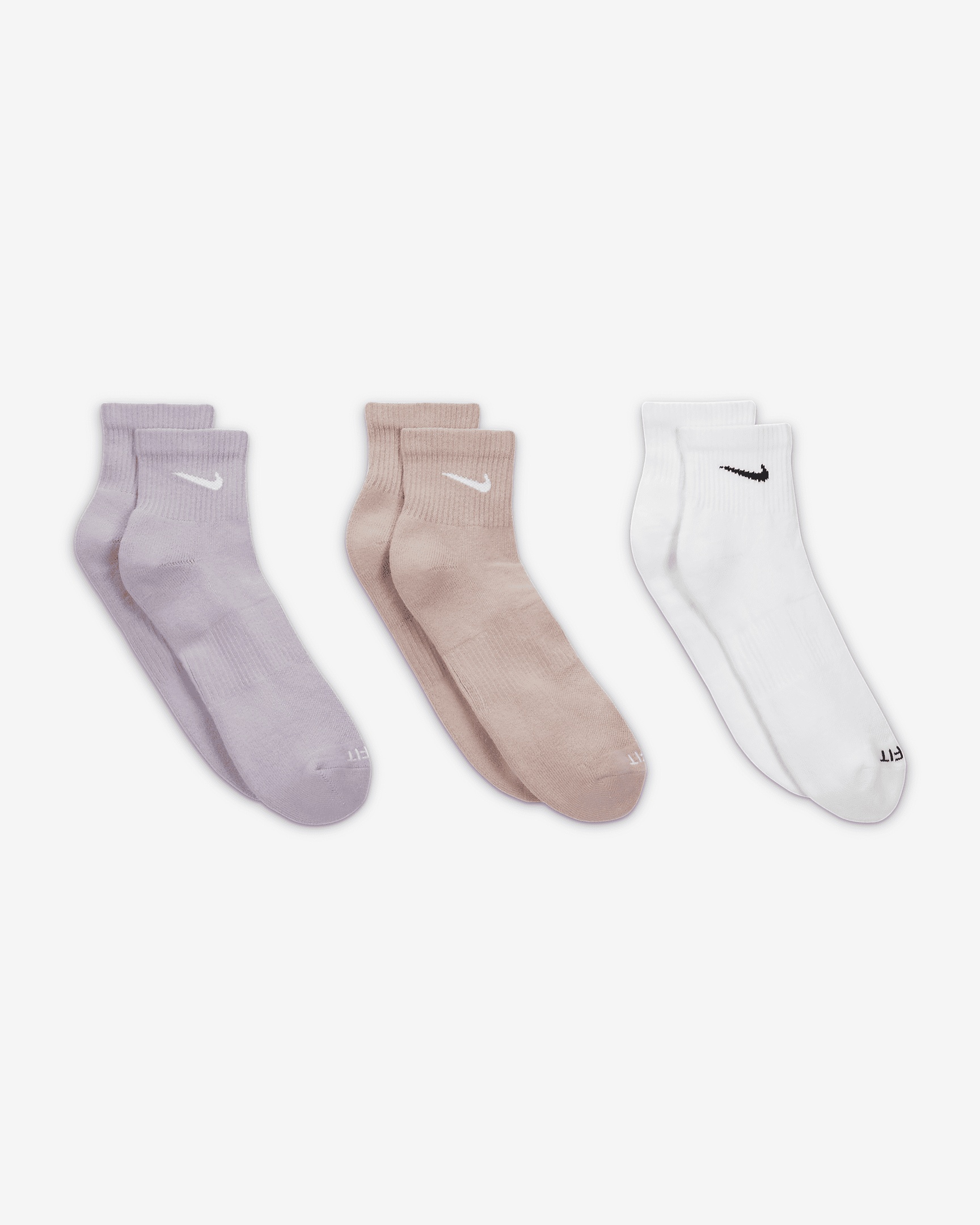 Nike Everyday Plus Cushioned Training Ankle Socks (3 Pairs) - 3