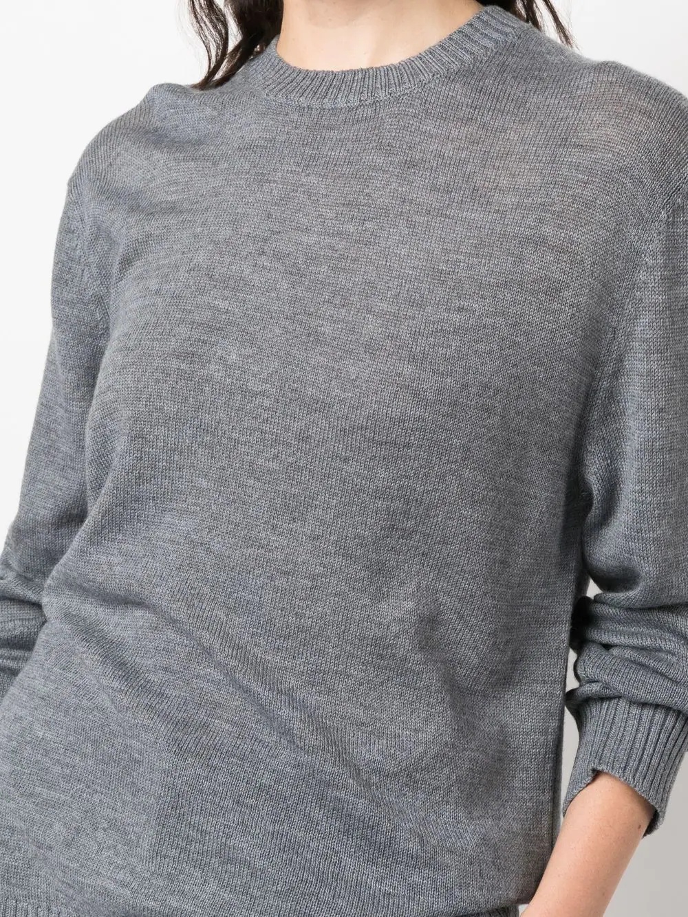 fine-knit wool jumper - 5