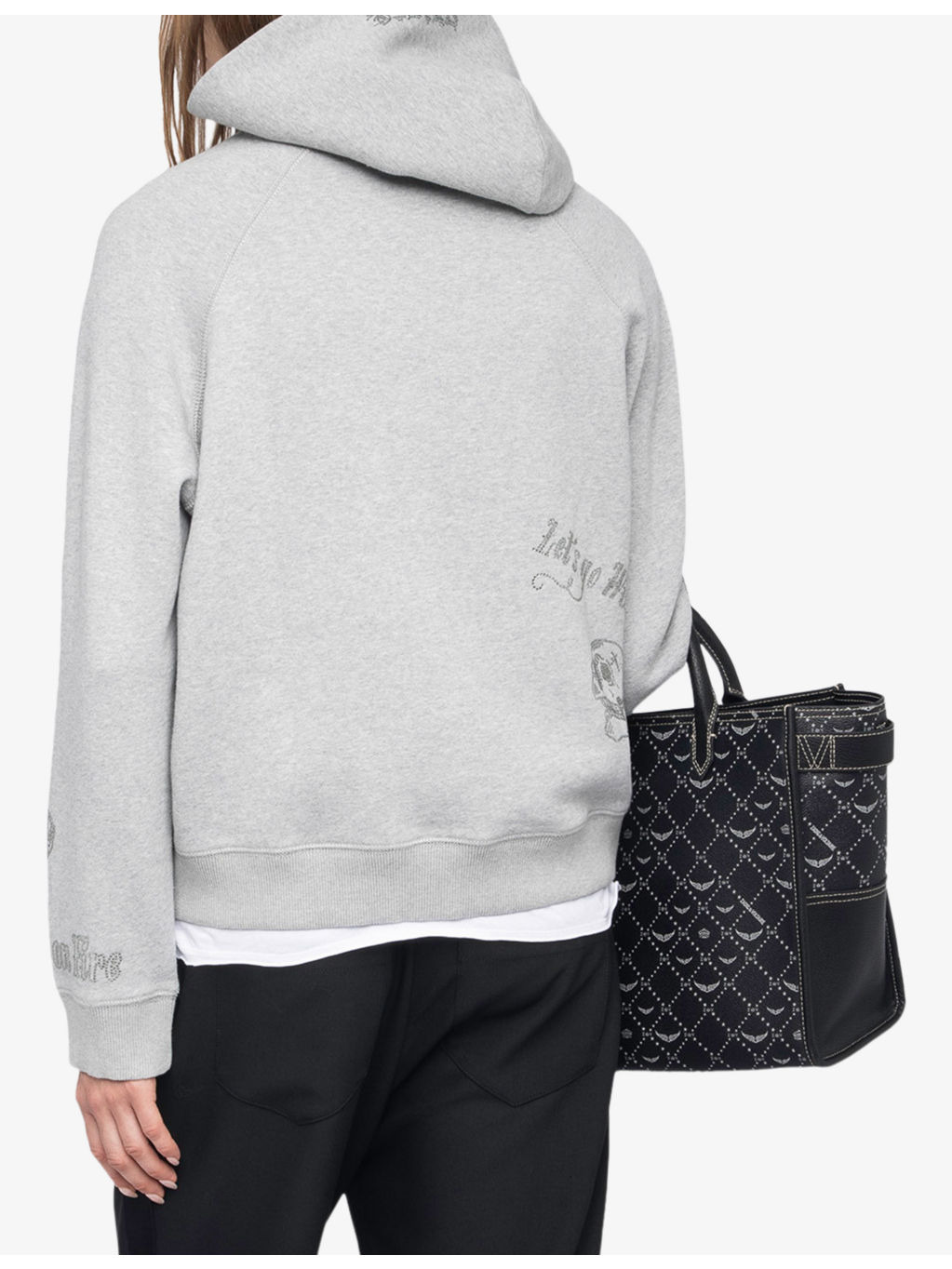 Georgy Branded Cotton-Jersey Hoody - 4