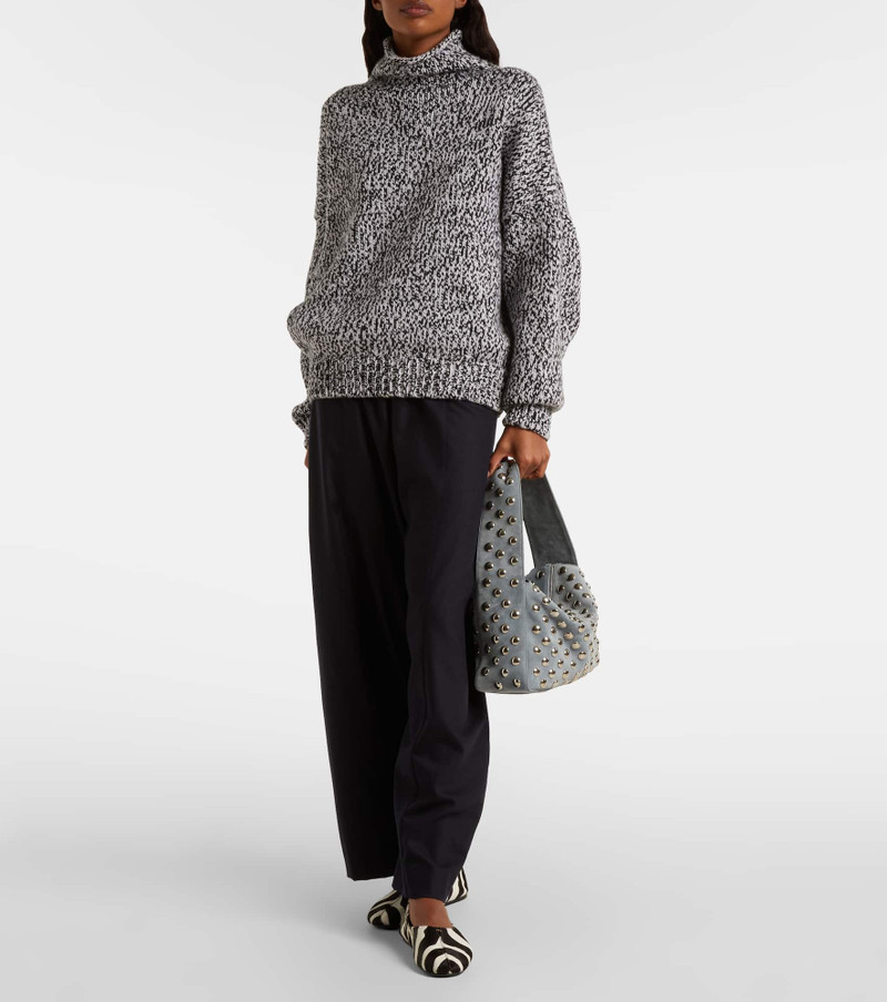 KHAITE Leon cashmere turtleneck sweater outlook