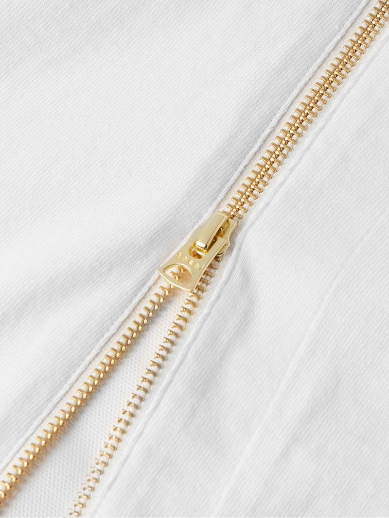 + Carhartt WIP Layered Logo-Appliquéd Canvas-Trimmed Cotton-Jersey T-Shirt 4