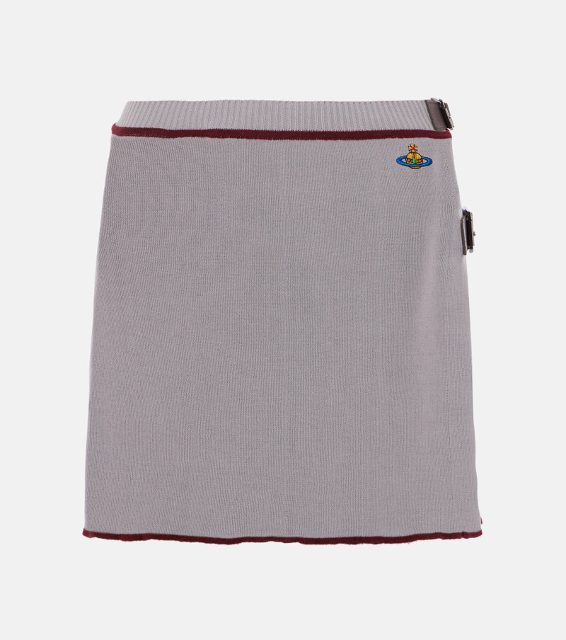 Valentina cotton and wool kilt - 1
