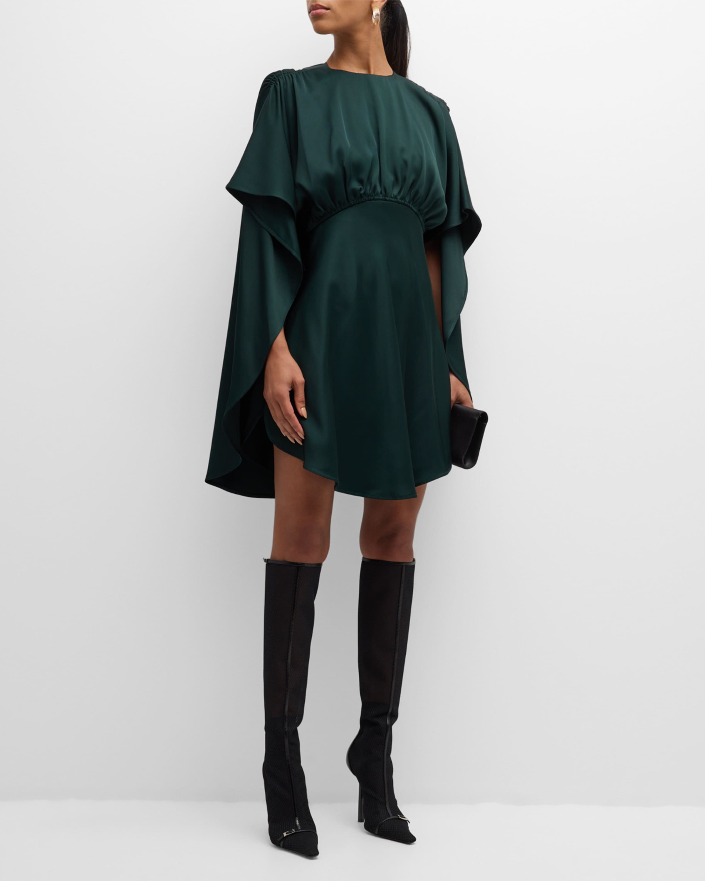 パーティードレス ZIMMERMANN 'eden' mini cape dress 1408DF242 Zimmermann Cape Dress Eden Mini Cape – LOZURI®