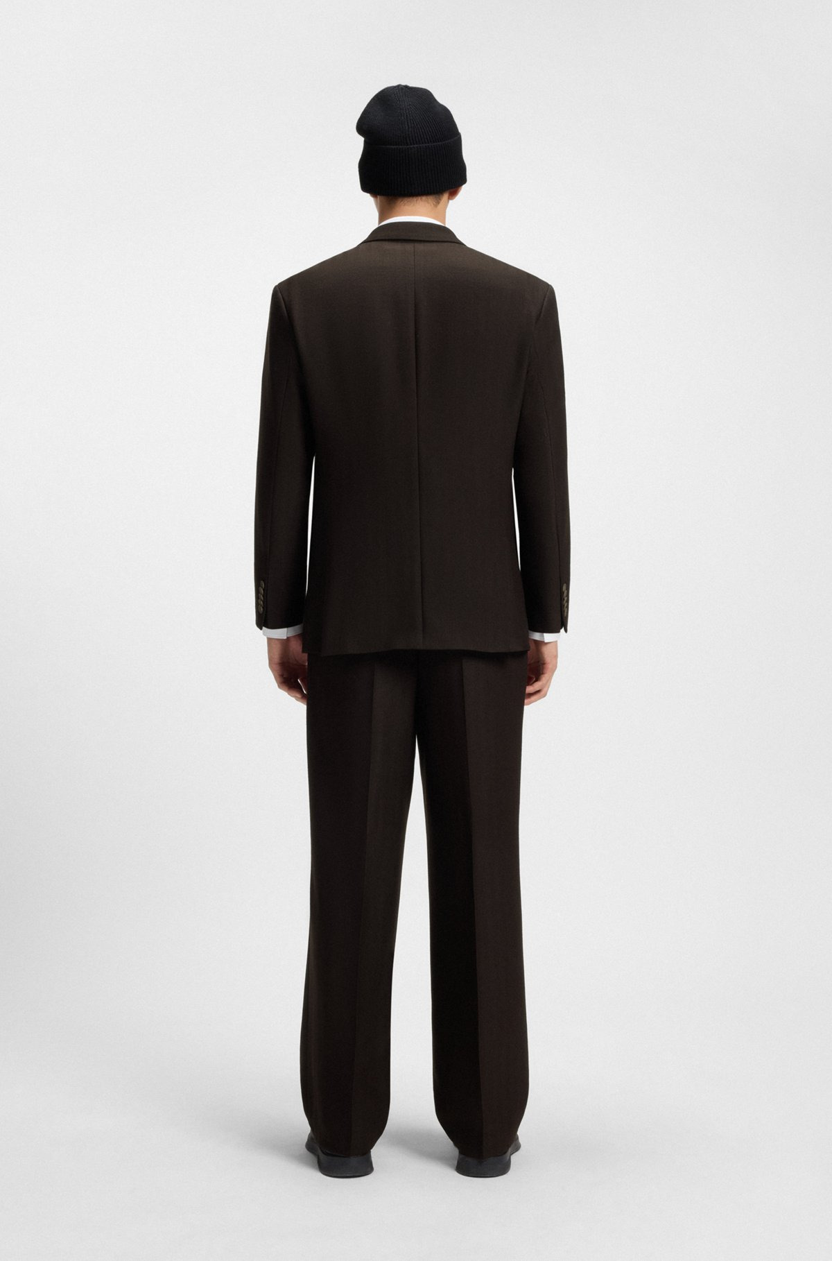 MODERN-FIT BLAZER IN HERRINGBONE STRETCH DOBBY - 4