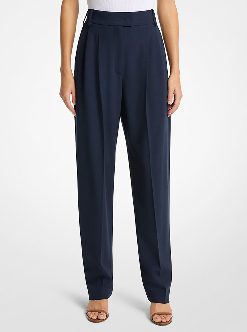 Chase Wool Serge Tapered Trousers 1