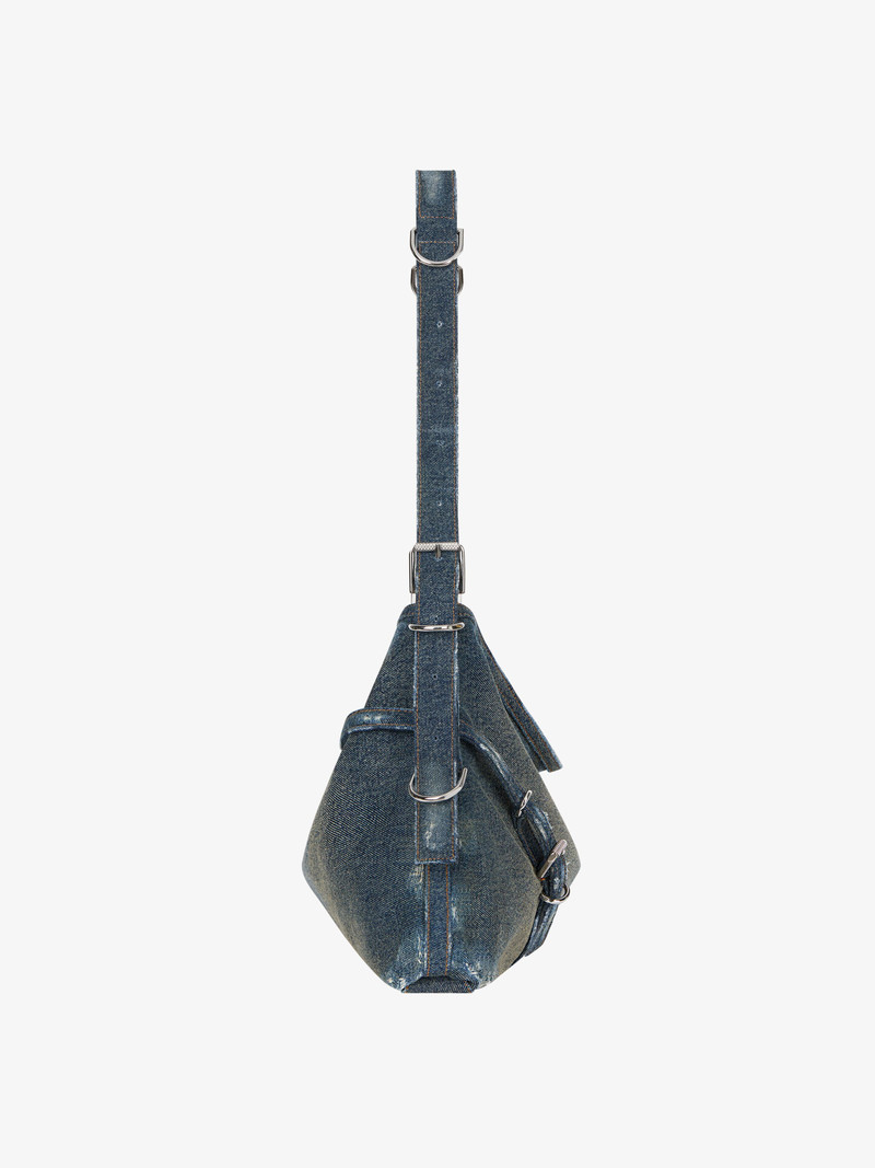 Givenchy MEDIUM VOYOU BAG IN WASHED DENIM outlook