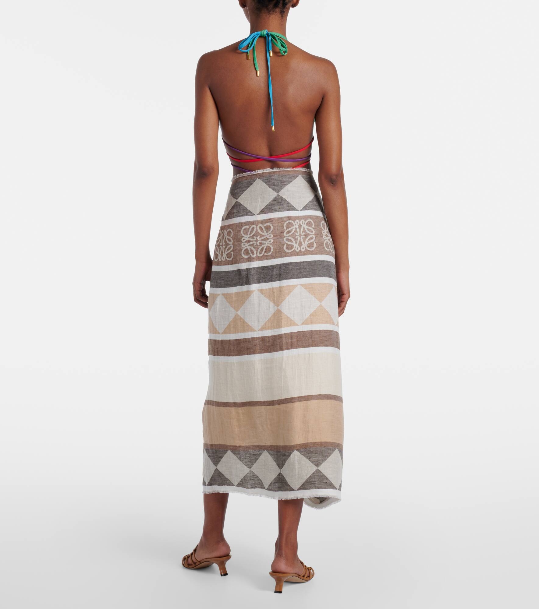 Paula's Ibiza Anagram beach cover-up - 3
