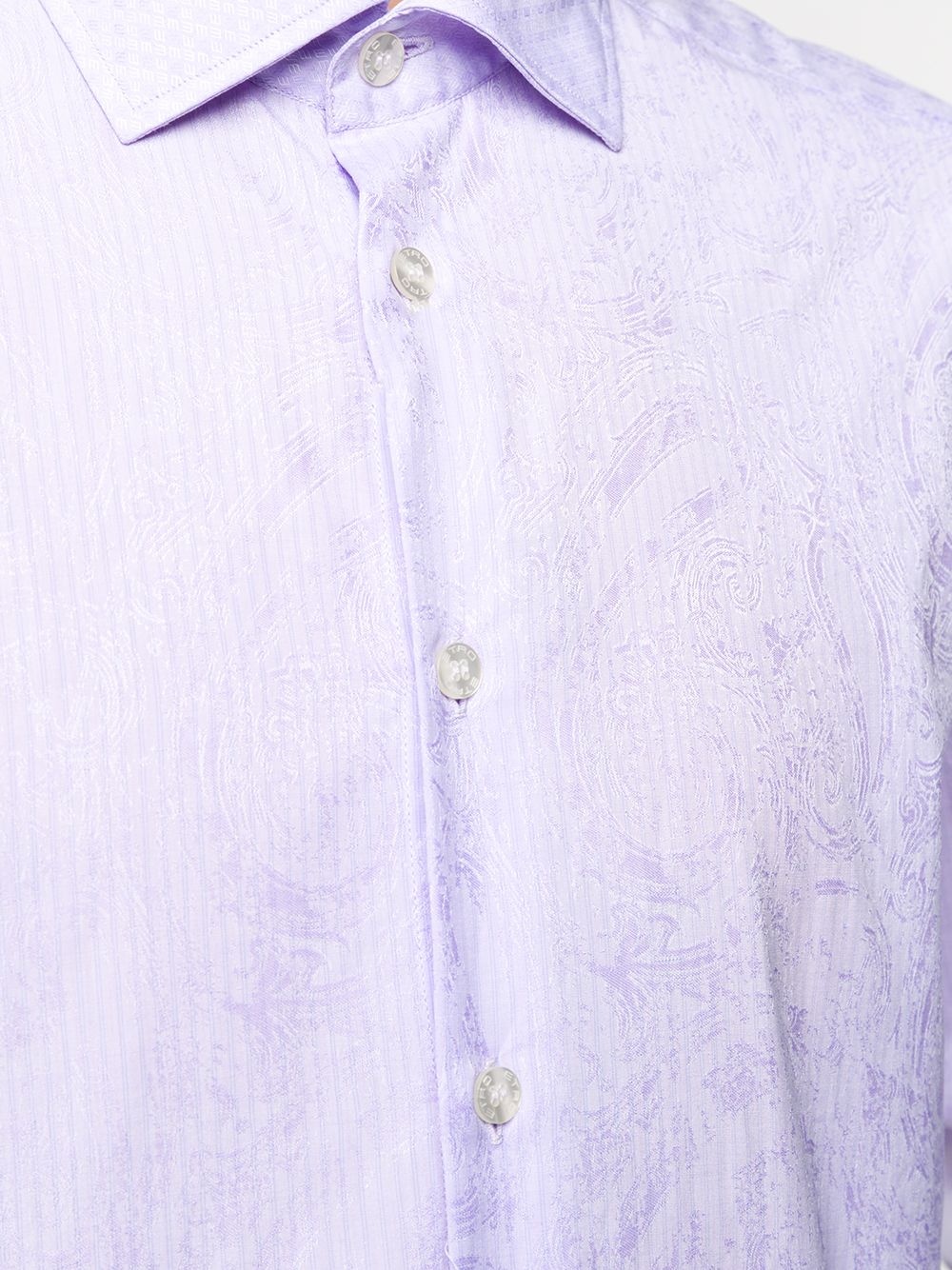 paisley jacquard shirt - 5