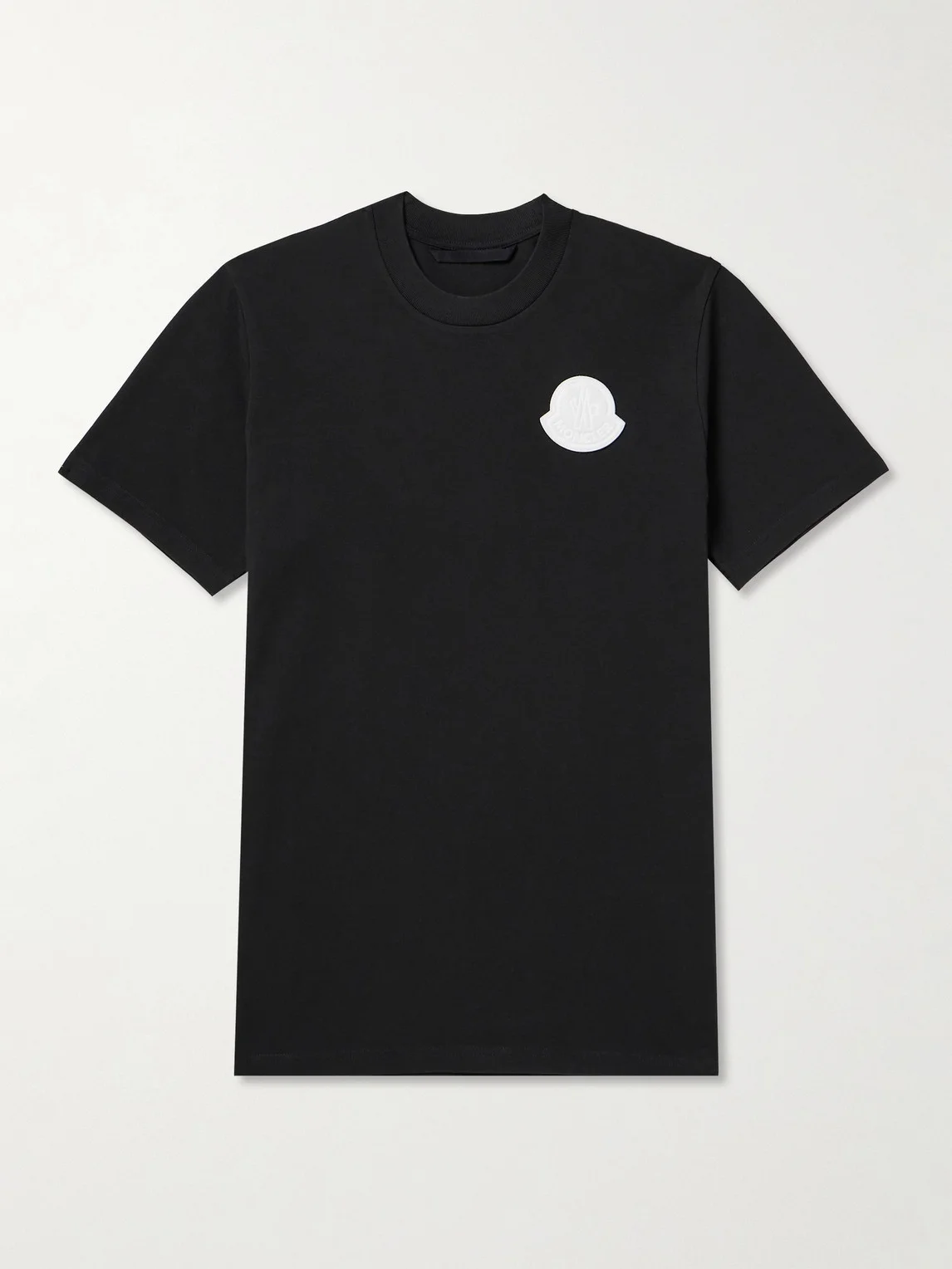 Logo-Appliquéd Cotton-Jersey T-Shirt - 1