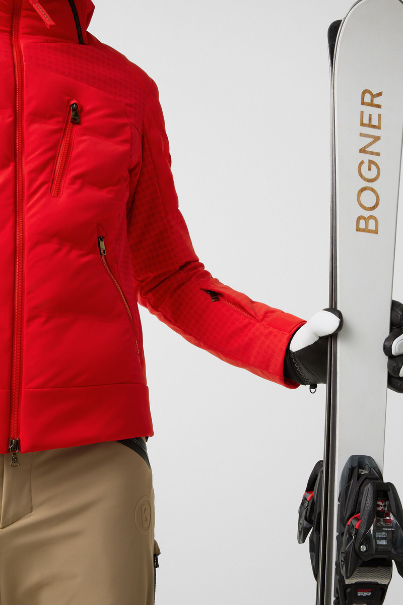 Fionn ski jacket in Red 8