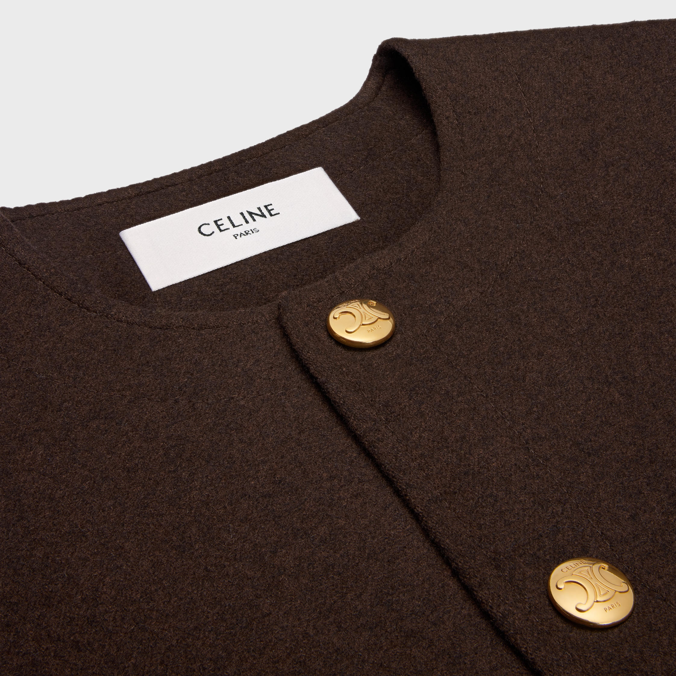 cardigan jacket IN DOUBLE FACE CASHMERE - 3