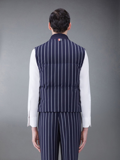 Thom Browne striped down gilet outlook