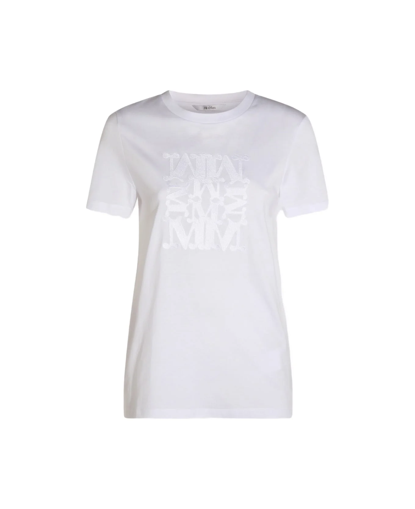 White Cotton Bravo T-shirt - 1