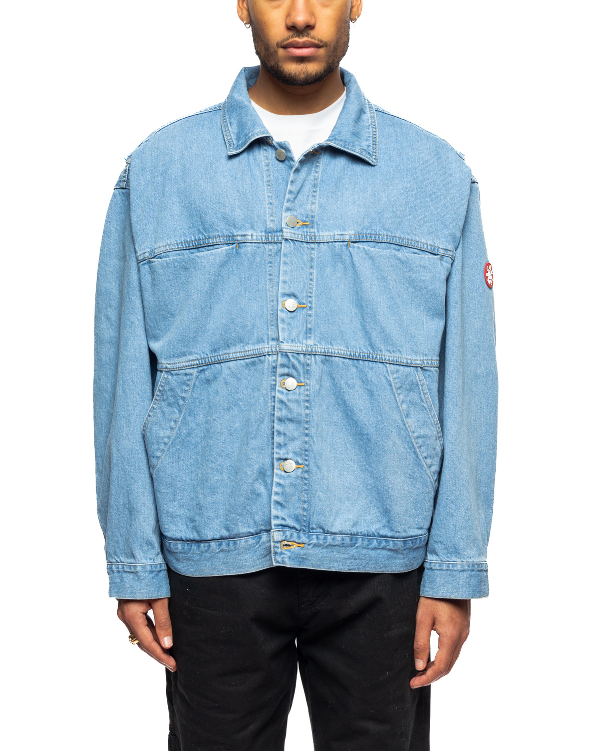 Cav Empt C.E Design Wash Denim Jacket | likelihood | REVERSIBLE