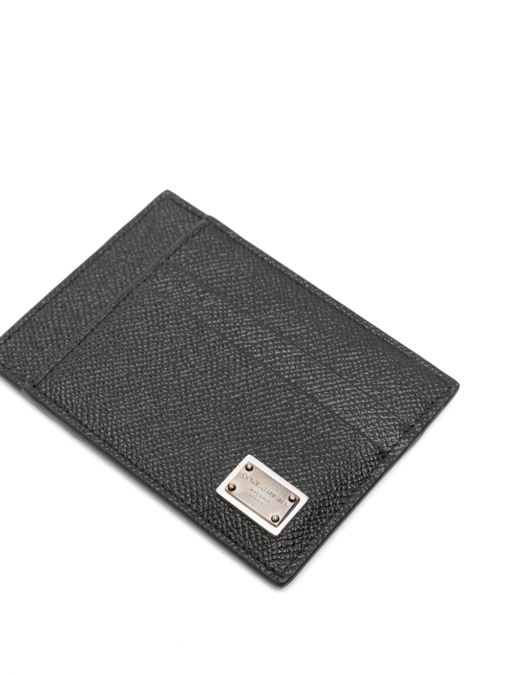 Dauphine leather card holder - 3