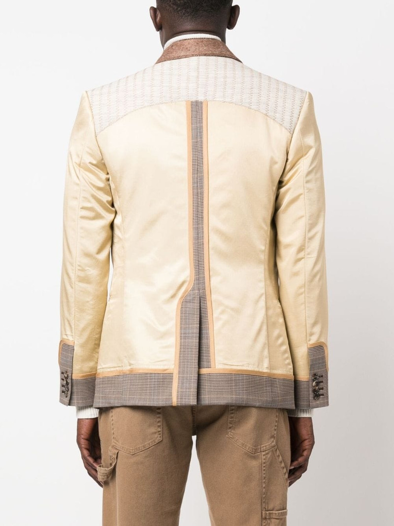 panelled double-breasted blazer 4