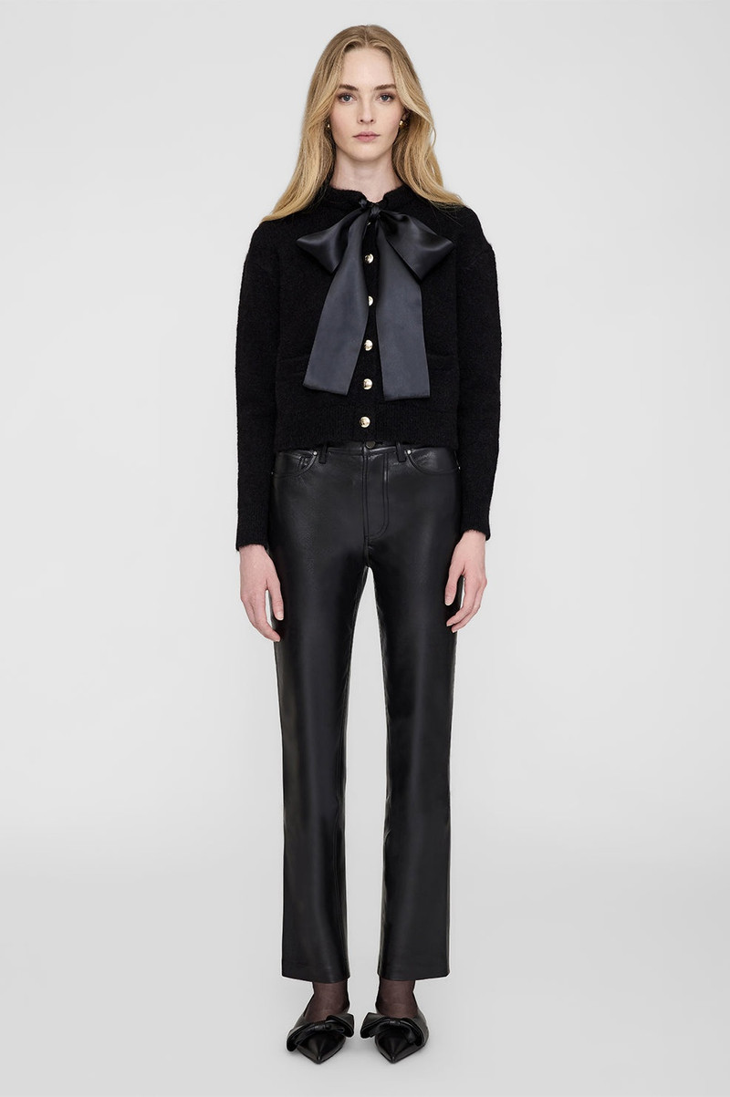 ANINE BING Rhodes Cardigan - Black outlook