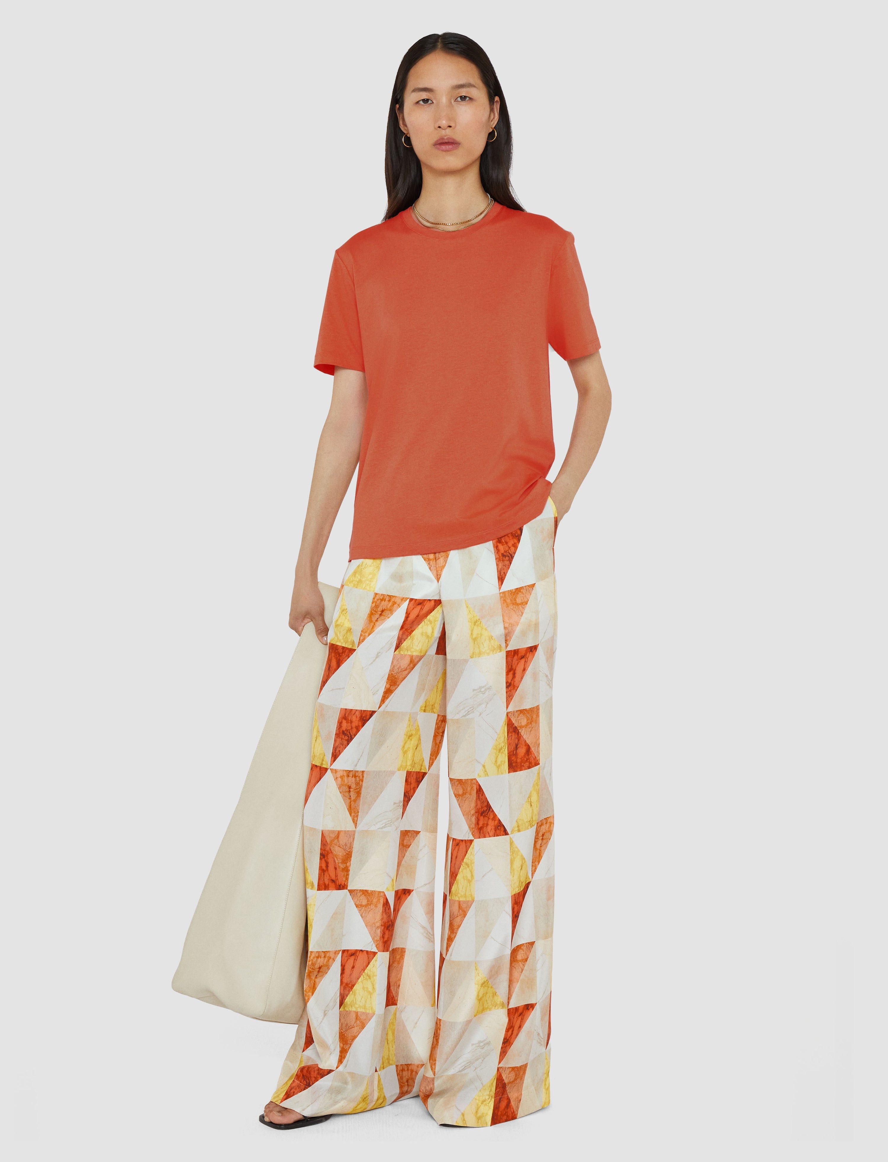 Cotton Silk Jersey T-Shirt - 2
