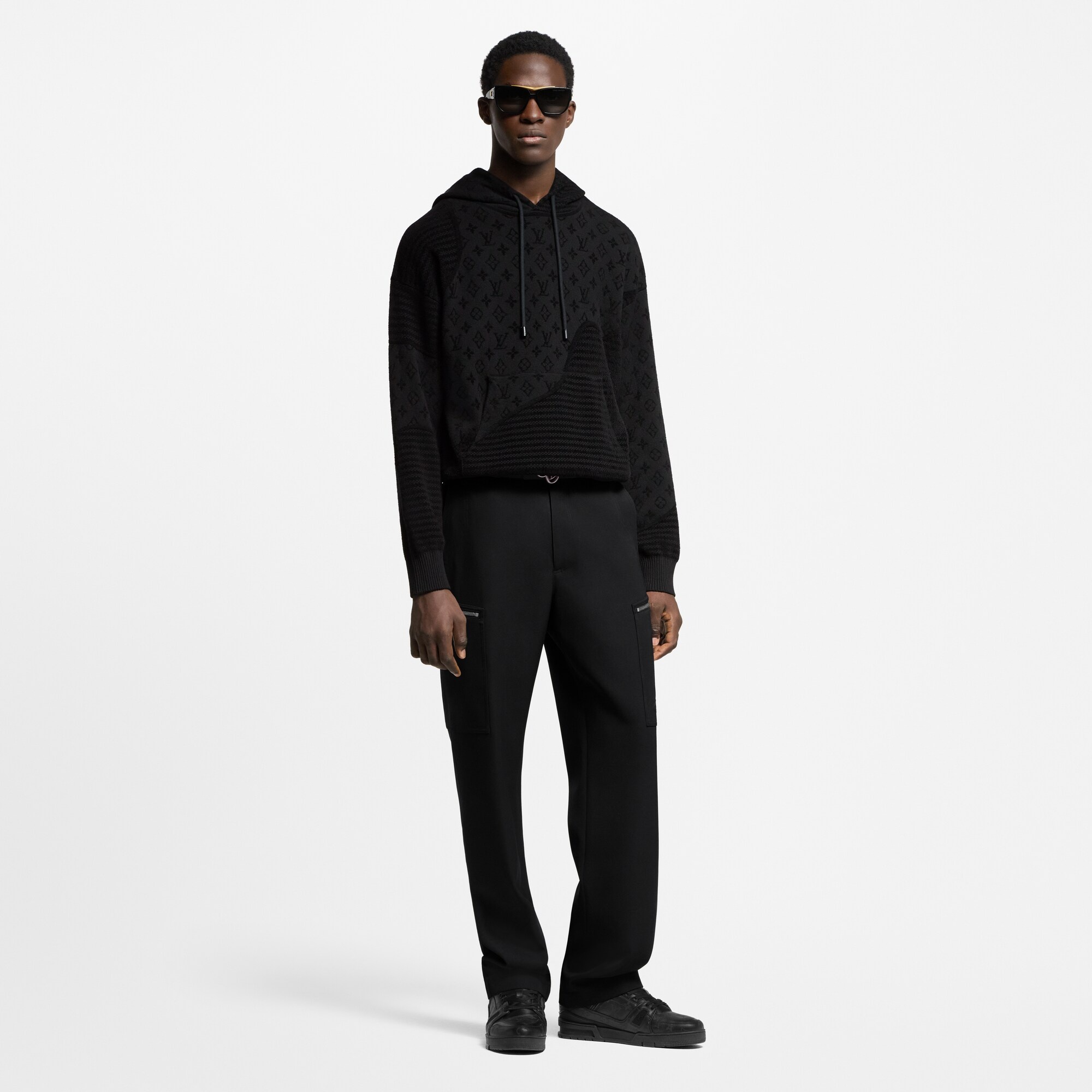 Tailored Wool Cargo Pants - 4