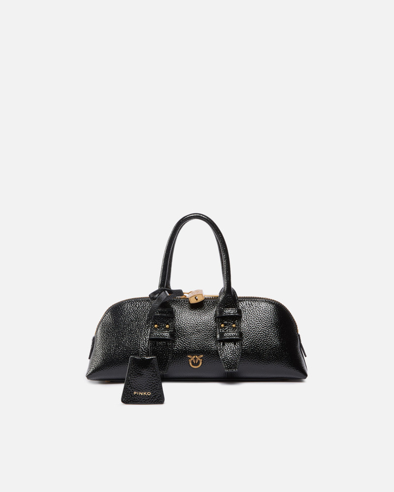 ESCAPE BAG HORIZONTAL SMALL HANDBAG IN TUMBLED LEATHER 1