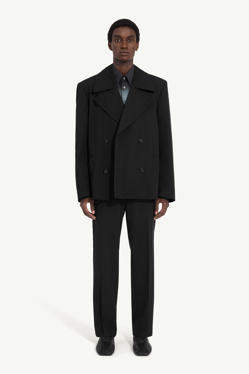 Cotton gabardine jacket 1