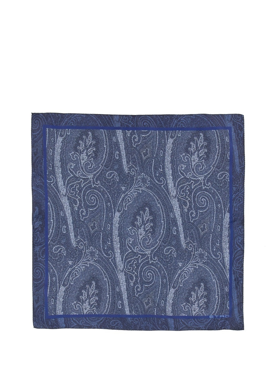 Etro Men Paisley Pocket Handkerchief - 1