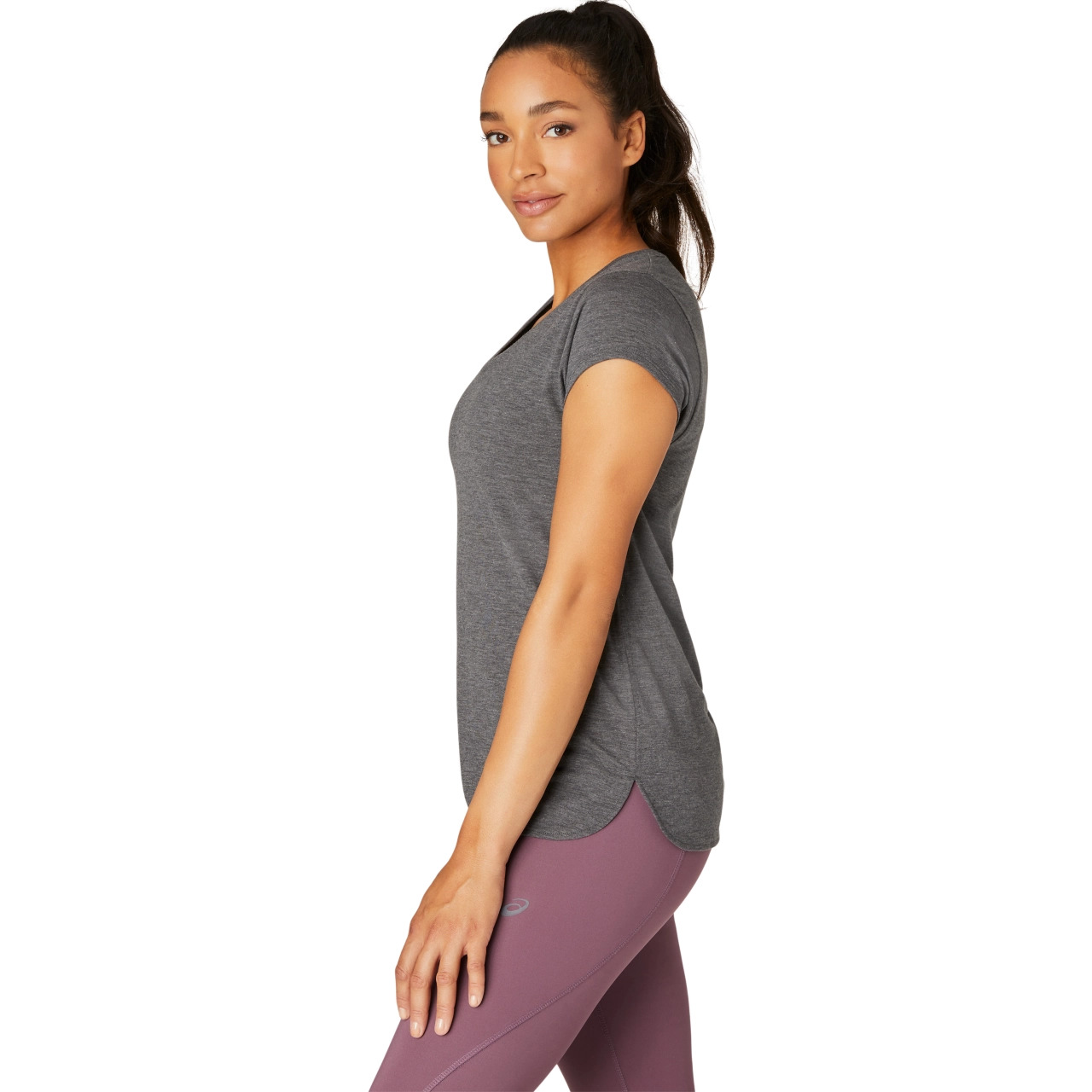 WOMEN'S HEATHER VNECK TOP - 7