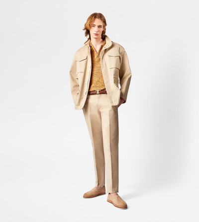 Tod's CHINO PANTS - BEIGE outlook