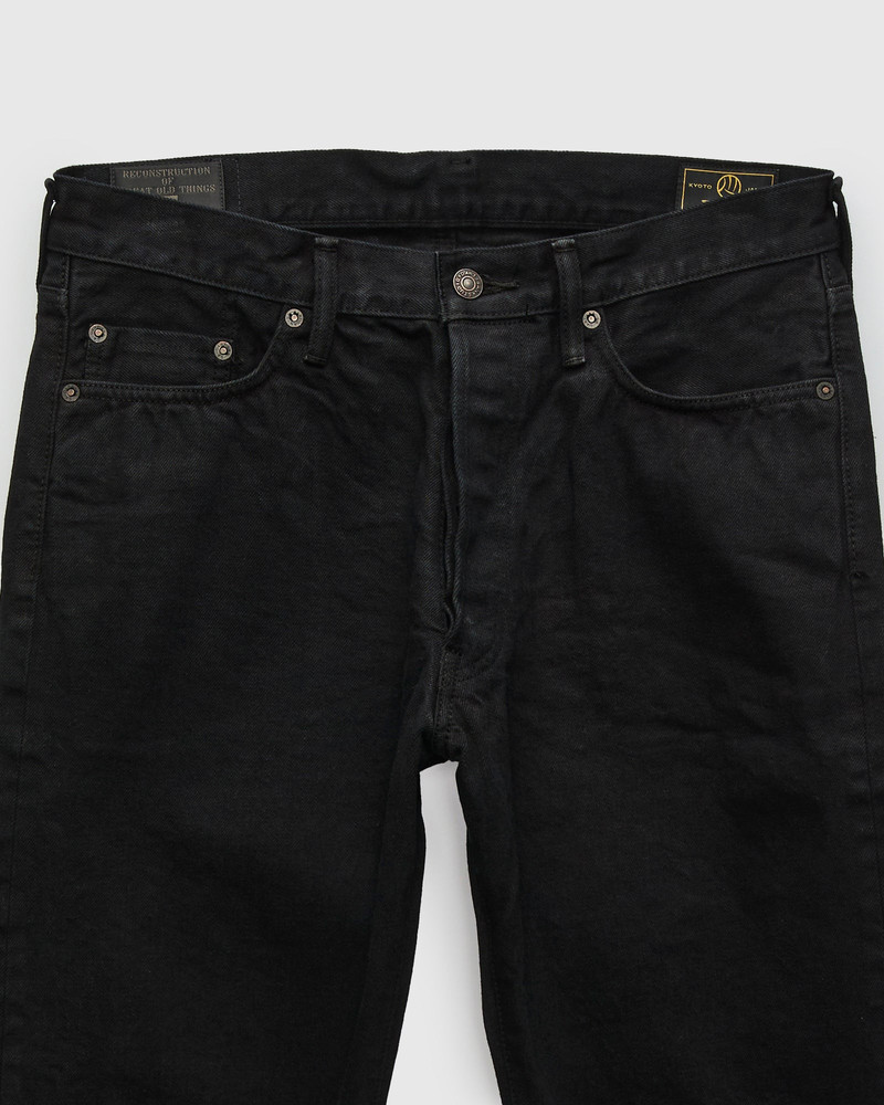 D1899S "Kyoto Montsuki" 13.5oz Kuro Overdye x Natural Indigo Selvedge Denim - Tapered Fit 5