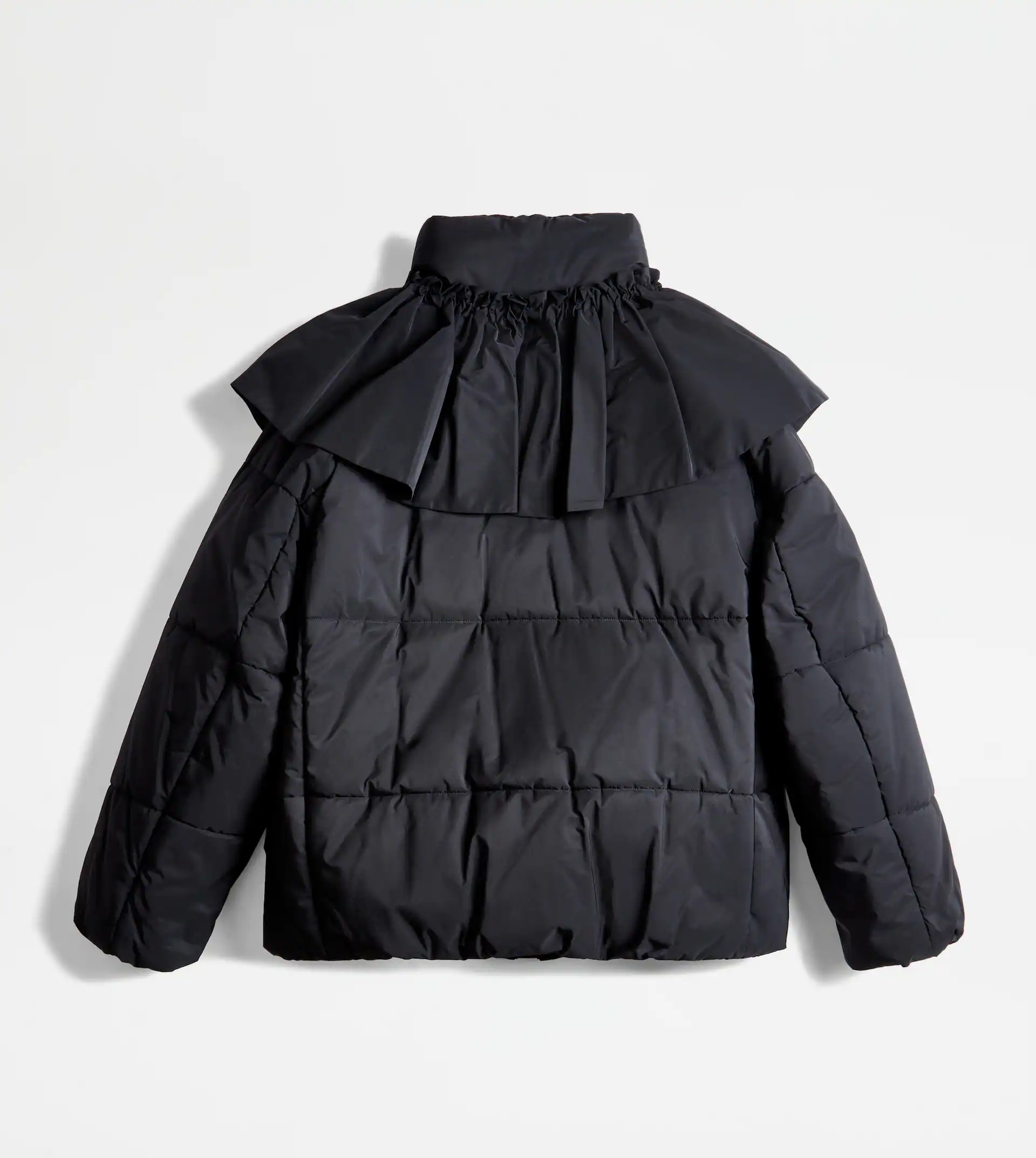 PADDED BOMBER JACKET - BLACK - 4