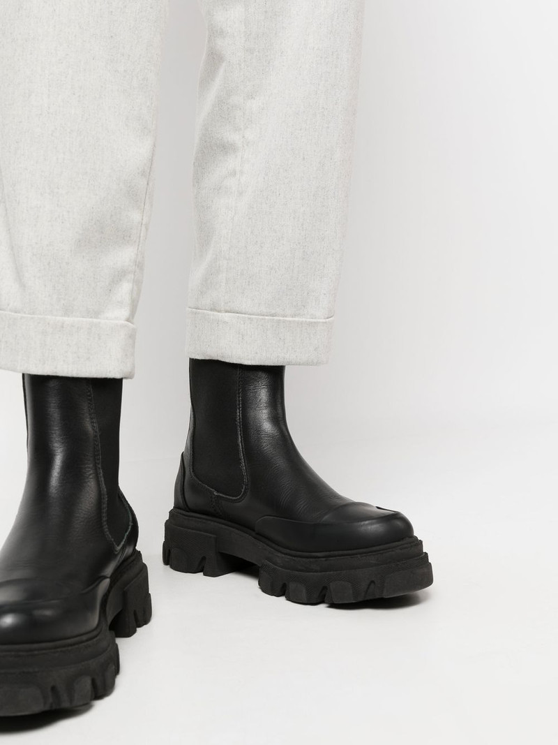 rolled-cuff cropped trousers 5