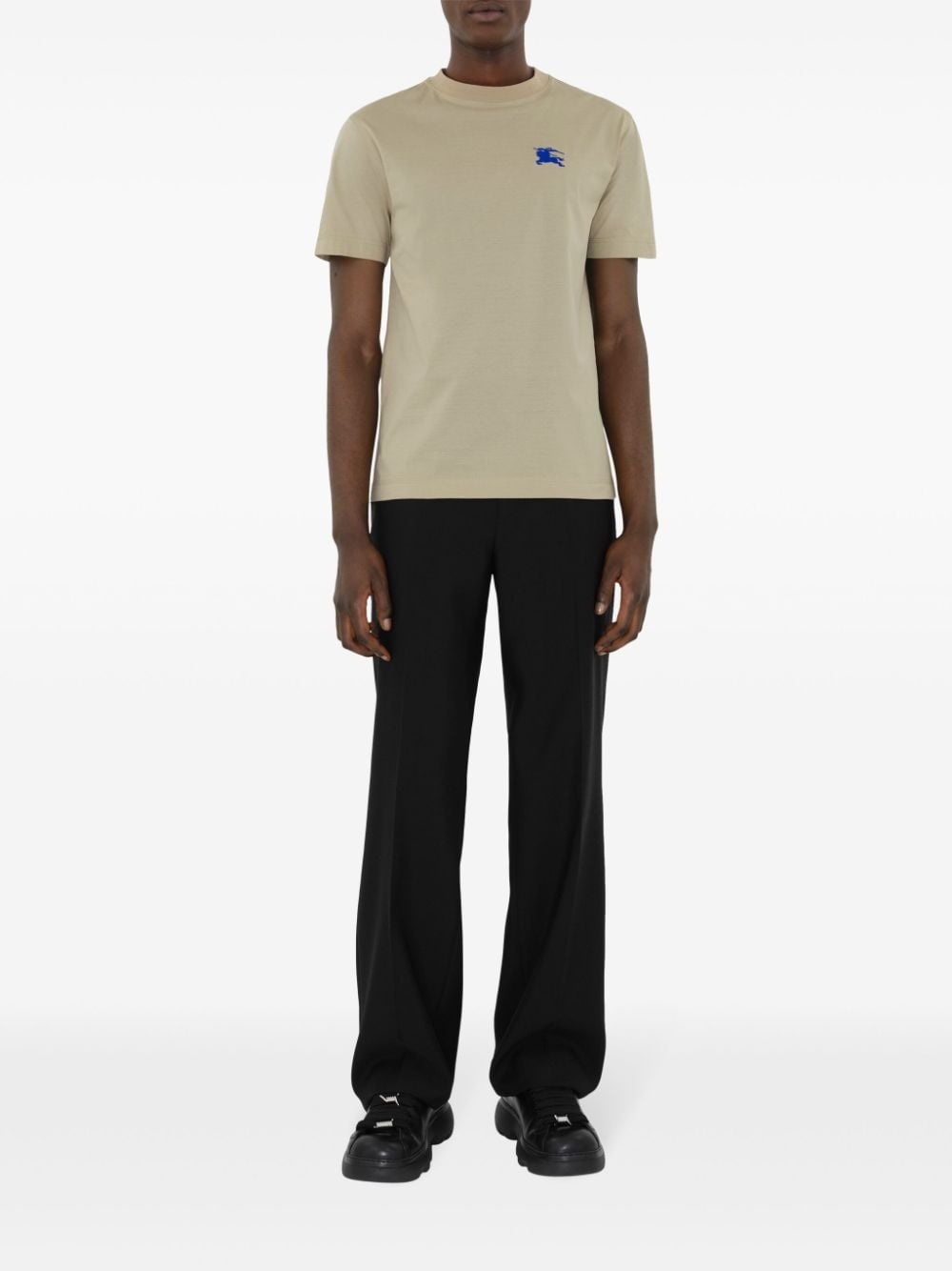 EKD-embroidered cotton T-shirt - 2