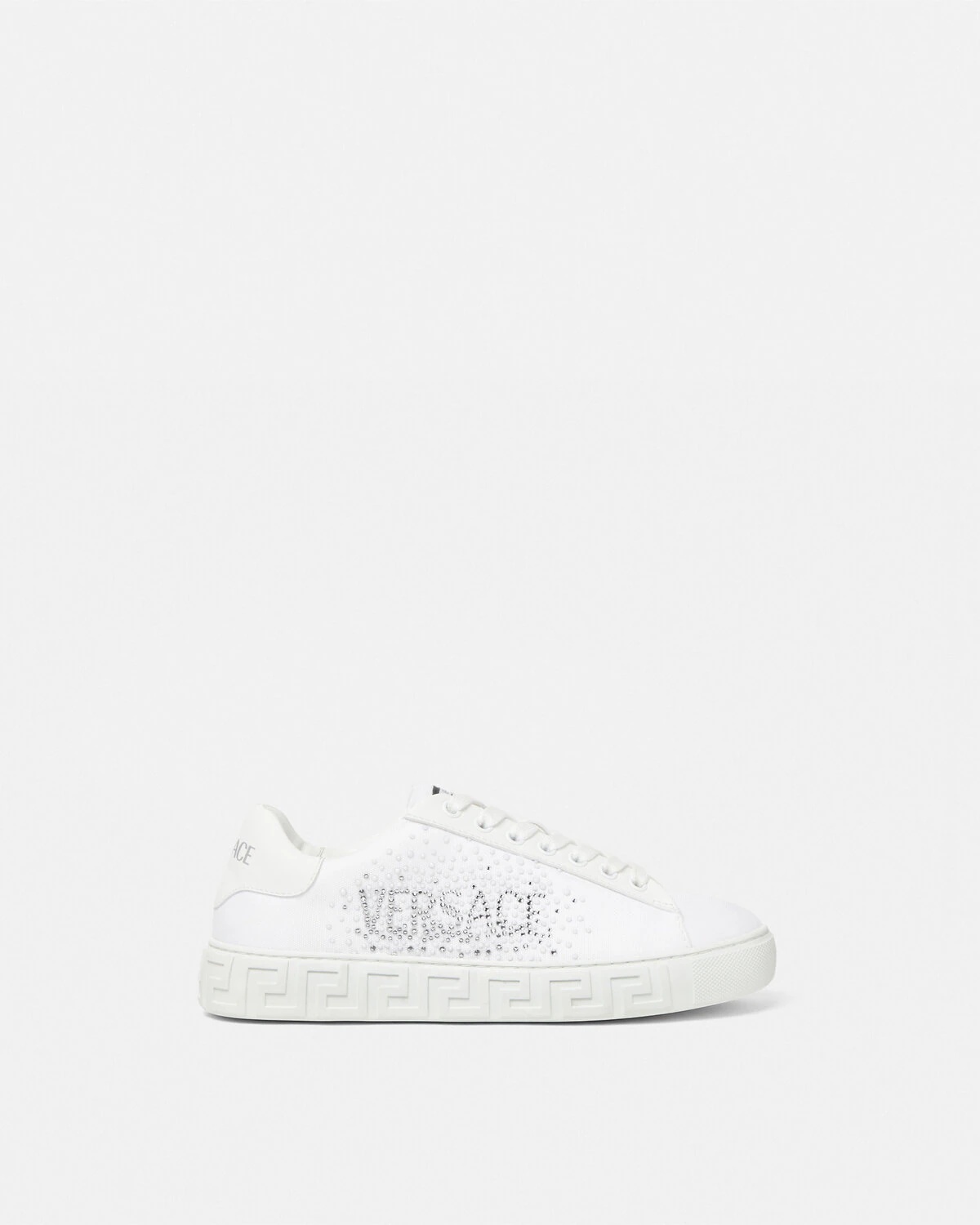 Crystal Logo Greca Sneakers - 1