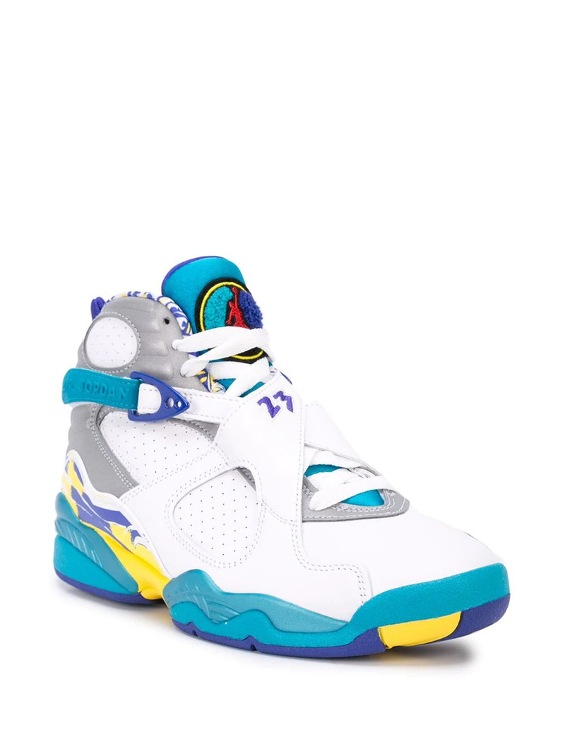 Jordan Air Jordan 8 Retro "White Aqua" sneakers outlook