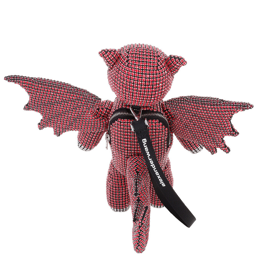 T by Alexander Wang Crystal Mesh Crystal Mesh Wristlet - 5