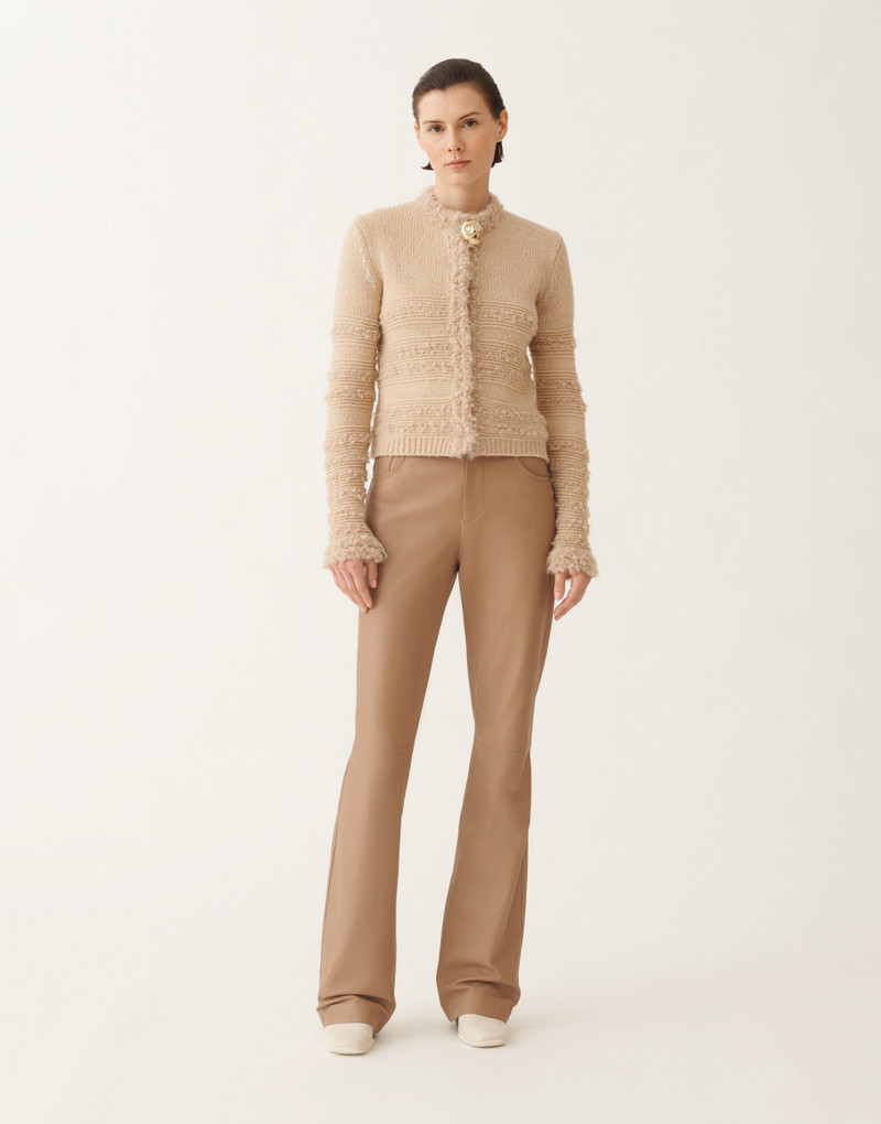 Camel cardigan 3