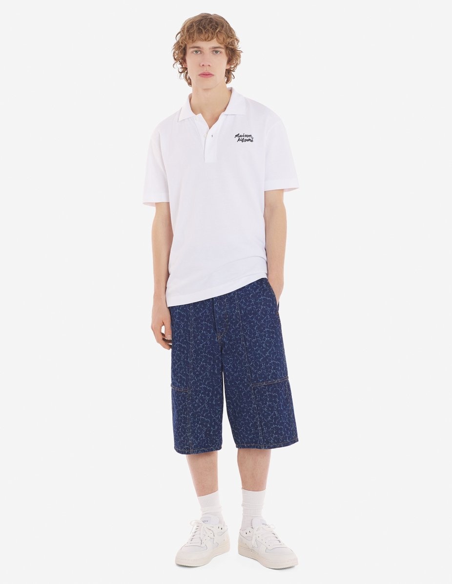 MAISON KITSUNE HANDWRITING COMFORT POLO - 2