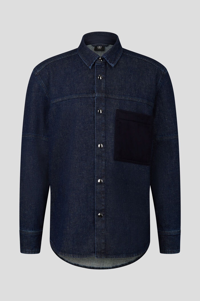 Nash Denim shirt in Dark denim blue - 1